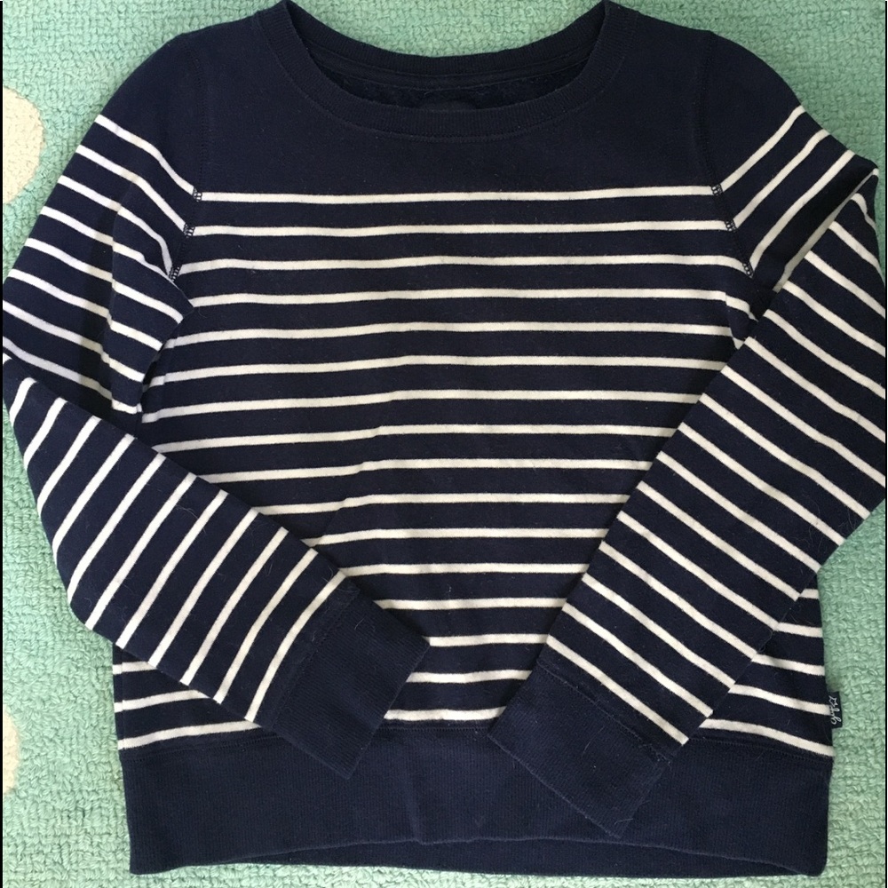 GAP Navy Stripe Sweater/Sweatshirt